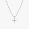 Minimalistic Style Diamond North Star Necklace - Image 2