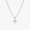 Minimalistic Style Diamond North Star Necklace - Image 5