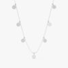 Mixed Coin Drop Necklace - Image 2