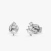 Mixed Diamond Cluster Studs - Image 2