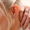Mixed Diamond Cluster Studs - Image 4
