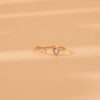 Mixed Diamond Open Ring - Image 5