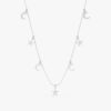 Moon & Star Drop Necklace - Image 2