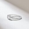 925 Sterling Silver Non-traditional Engagement Ring - Image 6