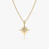 North Star Diamond Necklace