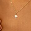North Star Diamond Necklace - Image 4