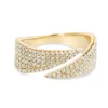 Bold ring design with 178-stone sparkle