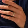 925 sterling silver ring with thick gold plating