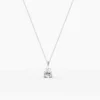 Pear Cut Diamond Necklace | Diamond Necklace | 925 Sterling Silvert 925 Sterling Silver pear necklace