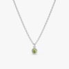 Peridot Charm Necklace - Image 3