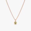 Peridot Charm Necklace - Image 7