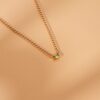 Peridot Cuban Chain Necklace - Image 5