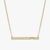 Peridot Diamond Bar Necklace - Image 6