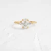 Pictorial Ring, Oval Cut Diamond Ring - Image 7