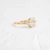 Pictorial Ring, Oval Cut Diamond Ring - Image 8