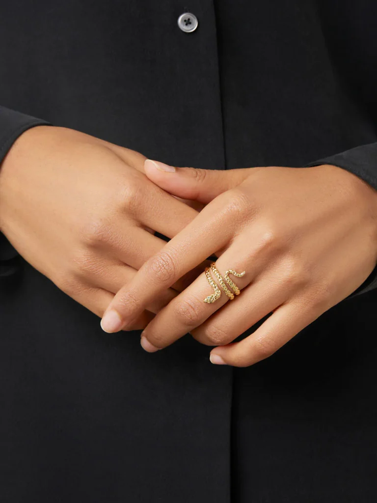 Pitara Snake Ring