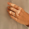 925 Sterling Silver Princess Diamond Eternity - Image 3