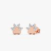 Puppy Paw Diamond Studs - Image 3