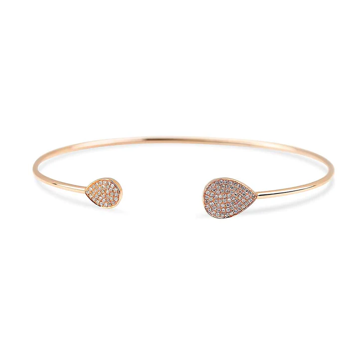 Raindrop Cuff Bracelet