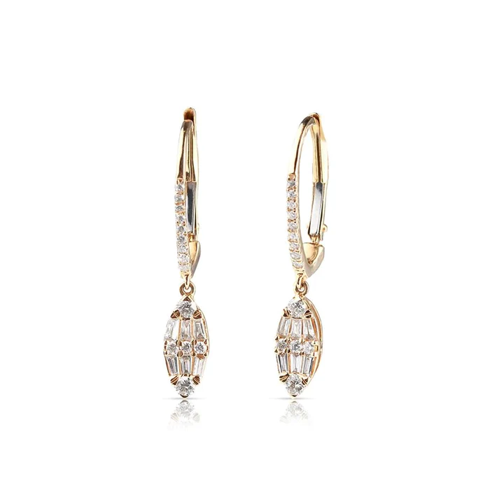 Robin Diamond Drop Earrings