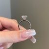 Elegant sterling silver ring with clean, refined profile