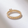 925 Sterling Silver Round Solitaire Ring - Image 7