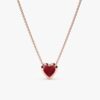 Ruby Heart Necklace - Image 2