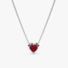 Ruby Heart Necklace - Image 4