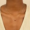 Ruby Heart Necklace - Image 5