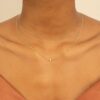 Salt and Pepper Diamond Bead Necklace - Image 3