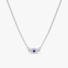 Eye necklace pendant measuring 10 x 4.5 mm