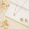 Sapphire & Diamonds Hamsa Necklace - Image 2