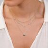 Sideway Name Diamond Necklace - Image 3