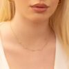 Sideway Name Diamond Necklace - Image 4