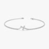 Sideways Diamond Cross Bracelet - Image 4