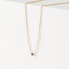 Single Black Diamond Necklace - Image 2
