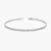 Single Diamond Cuban Chain Bracelet - Image 4