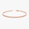 Single Diamond Cuban Chain Bracelet - Image 5
