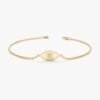 Single Diamond Eye Bracelet