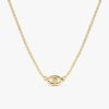 Single Diamond Lucky Eye Necklace