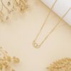 Single Diamond Lucky Eye Necklace - Image 4