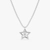 Single Diamond Star Necklace - Image 5