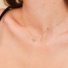 Single Diamond Star Necklace - Image 6
