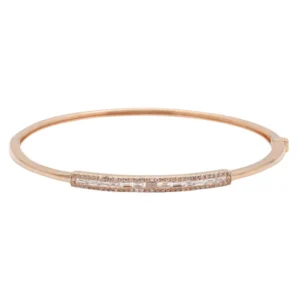 Soho Baguette Diamond Bangle