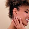 Solitaire Diamond Huggies - Image 3