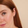 Stacked Baguette Diamond Hoops - Image 5