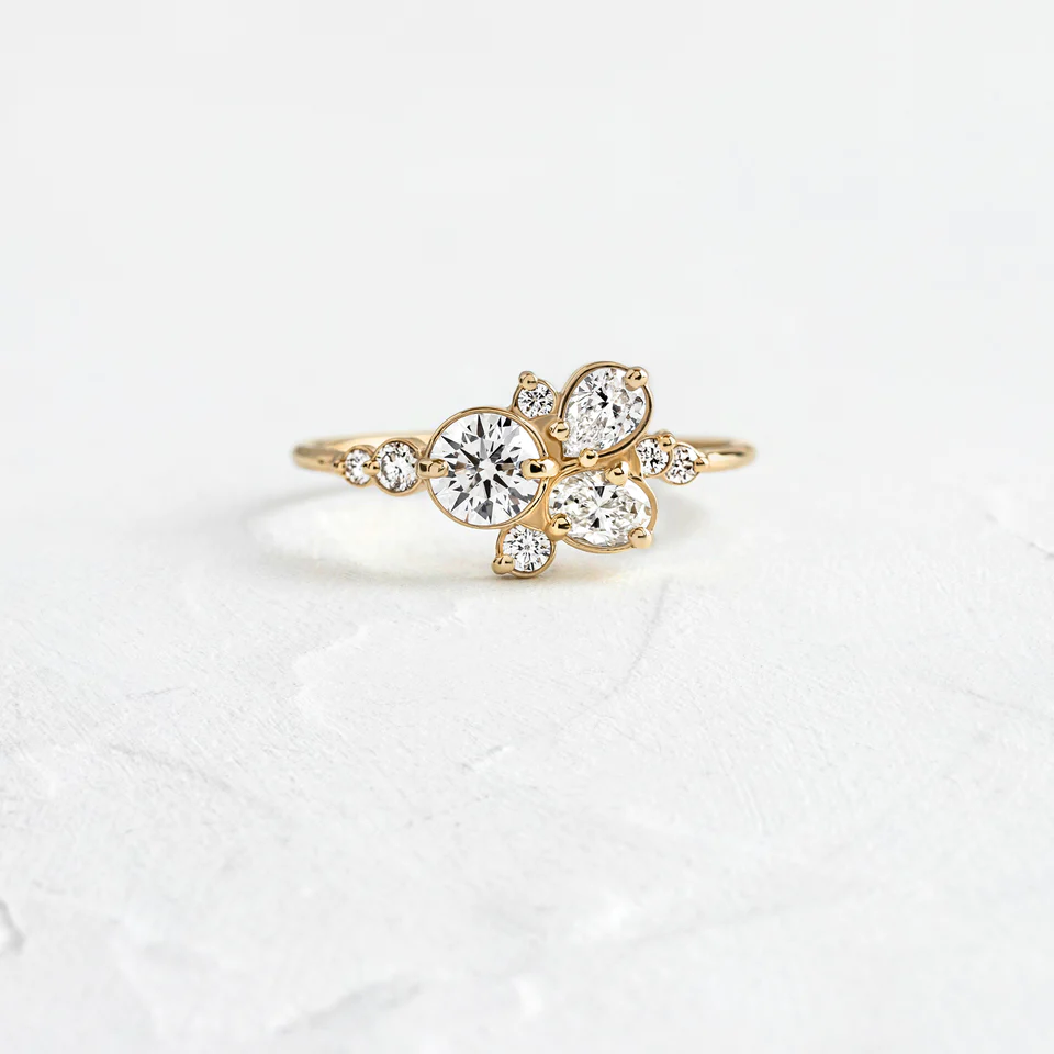 Stars at Eventide Ring , Diamond Ring