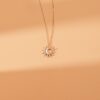 Sun & Moon Diamond Necklace - Image 6