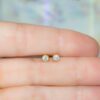 Swarish Diamond Stud Earrings - Image 3