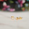 Swarish Diamond Stud Earrings - Image 4